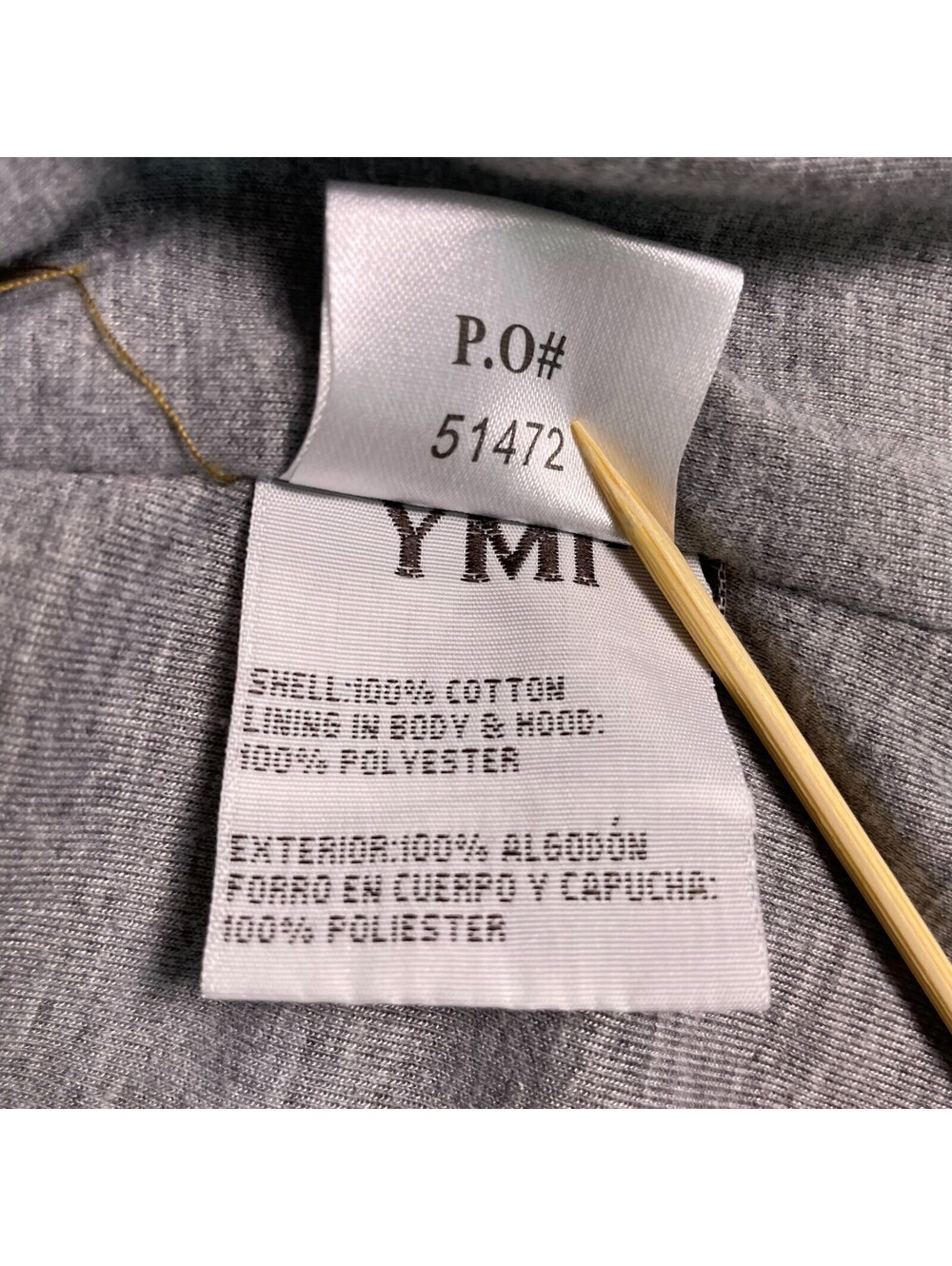 YMI Collection Hooded Utility Jacket Womens XL Brown Cotton Field Cargo Military - Picture 10 of 11
